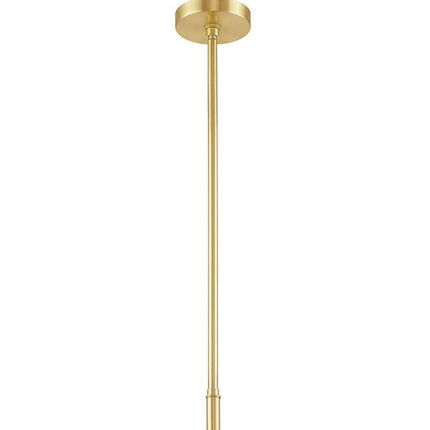 Six Light Dimmable Chandelier With Shades