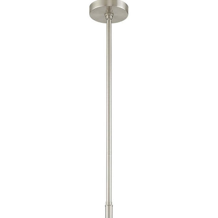 Six Light Dimmable Chandelier With Shades