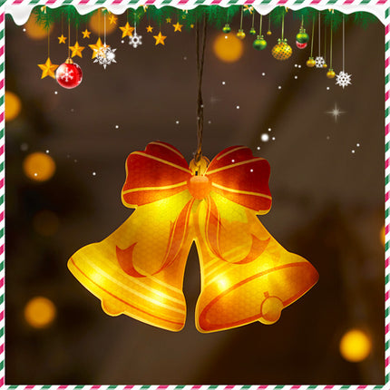 Holiday Decoration Arrangement Hanging Lights Christmas Tree