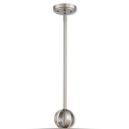 Six Light Dimmable Chandelier With Shades