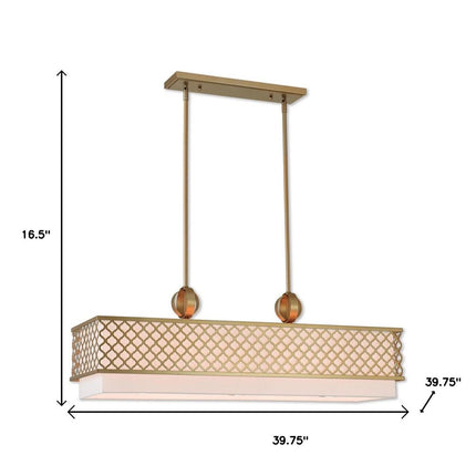 Nine Light Dimmable Chandelier With Shades