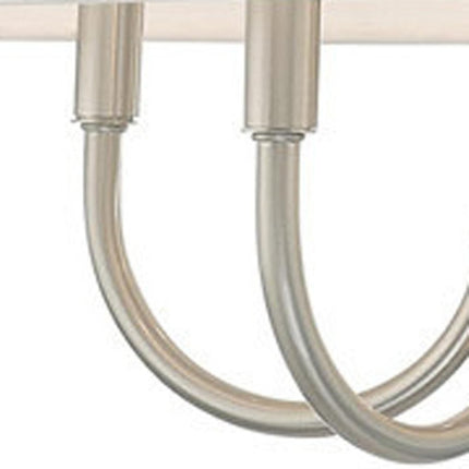Six Light Dimmable Chandelier With Shades