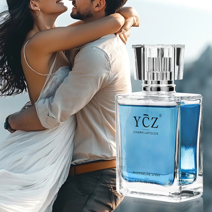 YCZ Men's Pheromone Perfume - Long-Lasting Cologne for Men, Woody Citrus Scent with Pheromone