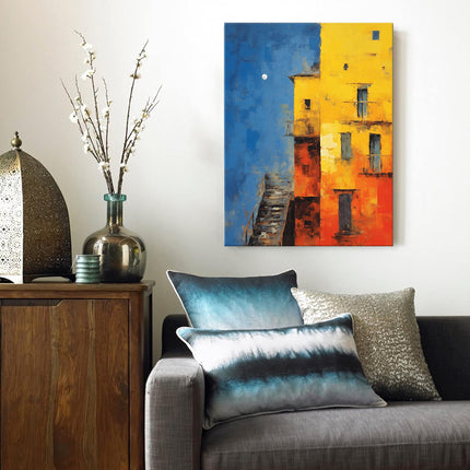 Handmade Oil Painting Canvas Wall Art Decoration Modern Abstract For Home Living Room Decor Entrance Architecture Landscape Niche Art Installation Rolled Frameless Unstretched Painting