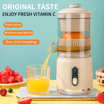 Juicer with Removable Pulp Separator - 0.5L Volume, Lithium Battery