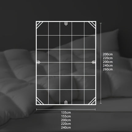 Duvet 4 Seasons - Summer Winter Duvet For Buttons