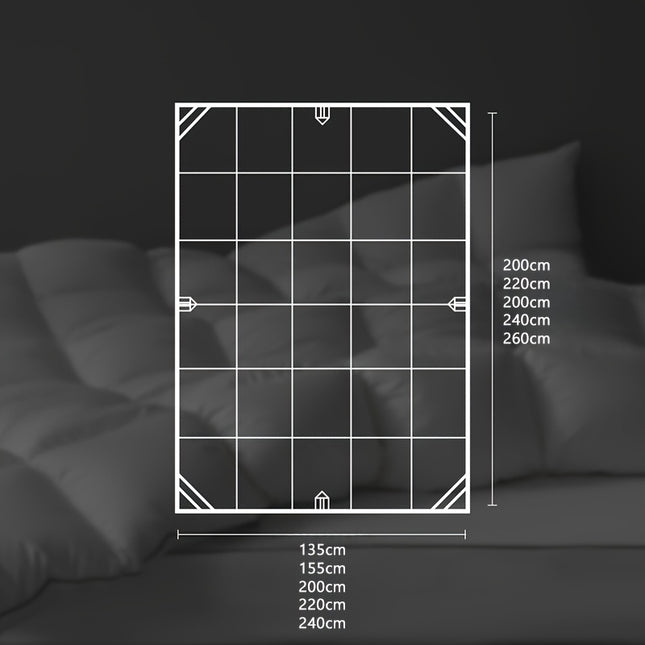 Duvet 4 Seasons - Summer Winter Duvet For Buttons