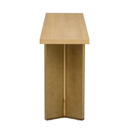 63" Natural Wood Coffee Table