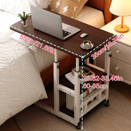 Home/hospital Care Table - Adjustable Height Nursing Table With Casters