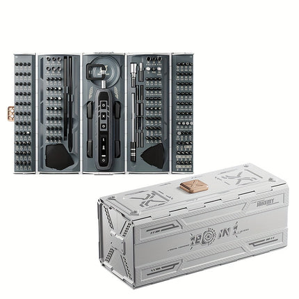 180-In-1 Electric Precision Screwdriver Set Is A Professional Magnetic Repair Tool Set Suitable for Laptops,