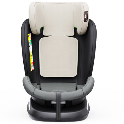 Boof MandaraGrey Car Seat with ISOFIX, 360° Rotatable, Top Tether Position, 0-36 kg, 40-150 cm