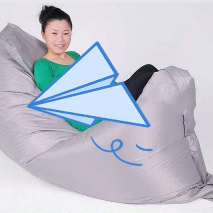 Dark Grey Floating Bean Bag Chair,Cover Only Extra Large Giant Pool Side Beanbag On The Water