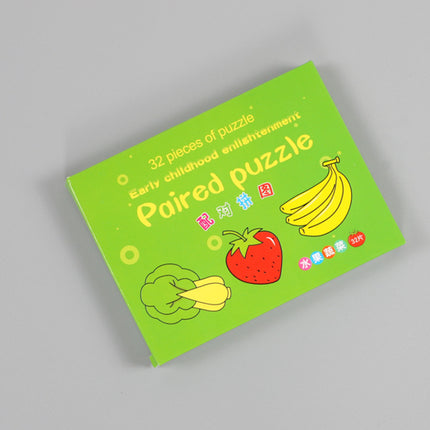 Cartoon Educational Toys Matching Puzzle Early Education Toys