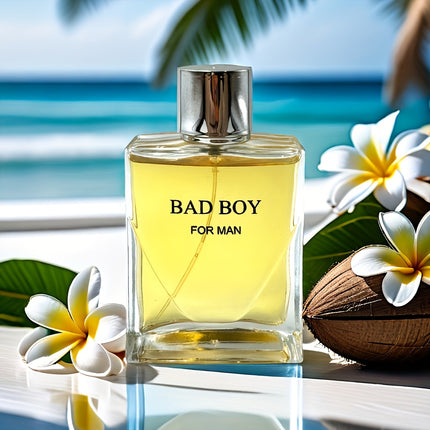 Men's 3.4oz Eau De Parfum - Refreshing & Long-Lasting Spicy Woody Scent, Perfect for Dates & Casual Attire,
