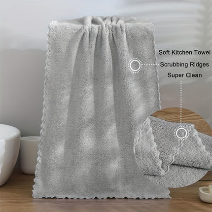 10-Pack Cut Edge Bath Towels, 35x75 inches, Modern Style