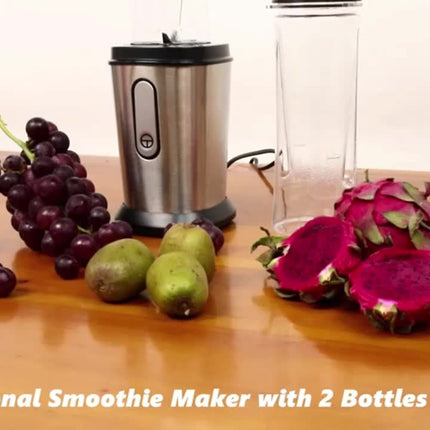 Blender, A Three-in-one Food Processor, Portable Food Chopper And Grinder, 570ml Tritan Bottle,