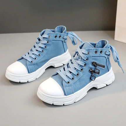 New Canvas High-top Women Shoes