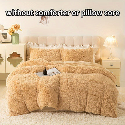 Duvet Cover Set, Winter Bedding, Machine Washable, Zipper Closure