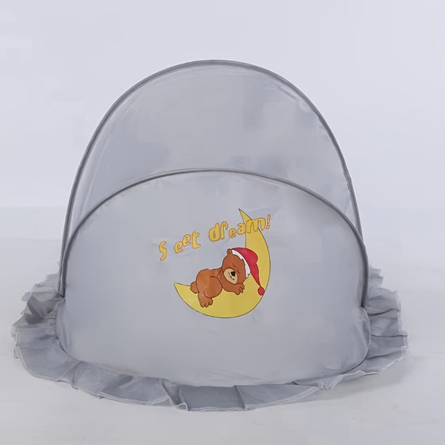 Newborn Mosquito Net Foldable Crib Canopy Baby Newborn Insect Repellent Mosquito Repellent Crib Accessories 98×55×60cm Halloween Christmas Gift