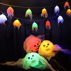 White Veil Skull / Colourful Battery Model / 2.5M 10Light
