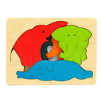 Red Green Blue Elephant
