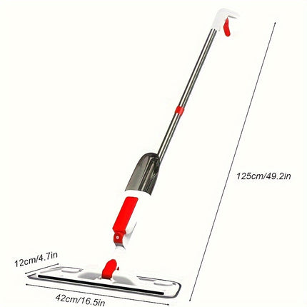 1set Multi-Angle Rotating Spray Mop - Dual-Use Wet & Dry Mop for Effortless Cleaning