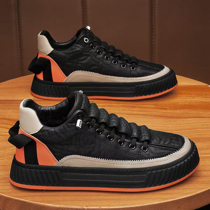 Men'S Chunky Platform Sneakers with Thick Cushioned EVA Sole & Arch Support