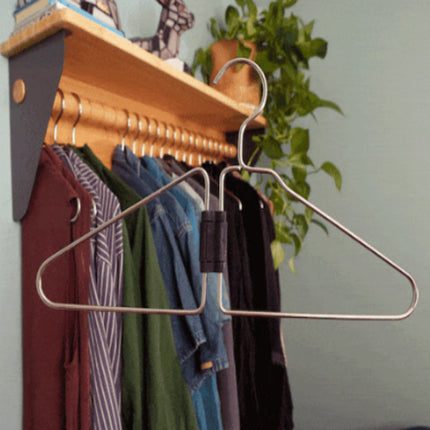 Foldable Hanger Plastic Storage