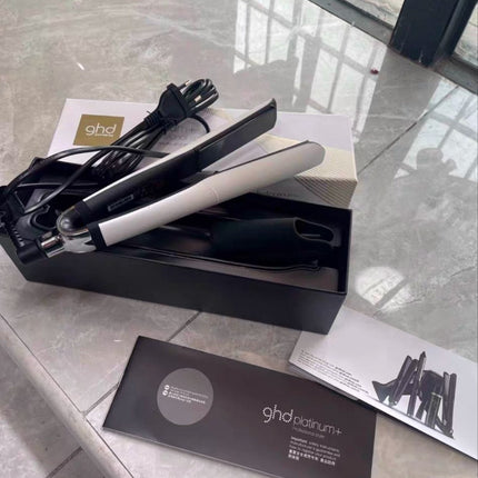 Black And White Platinum Dry Roll Straight Three-in-one Wired Hair Straightener