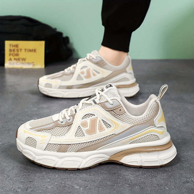 Men's Breathable Mesh Running Sneakers - Lightweight