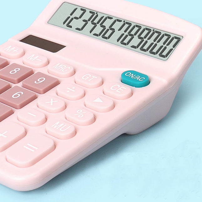 Stationery Color Solar Calculator 12 Digits