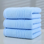 3 Baby Blue Face Towel / 40cm*80cm/15.75inch*31.5inch