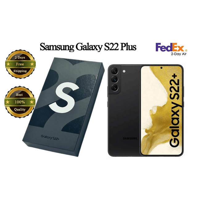 NEW Sealed Samsung Galaxy S22+ Plus 5G Smartphone – 128GB