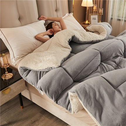 New 1pc High Quality Three-layer Warm Comforter Autumn And Winter Thickened Quilt Warm Quilt Core Heats Up Instantly