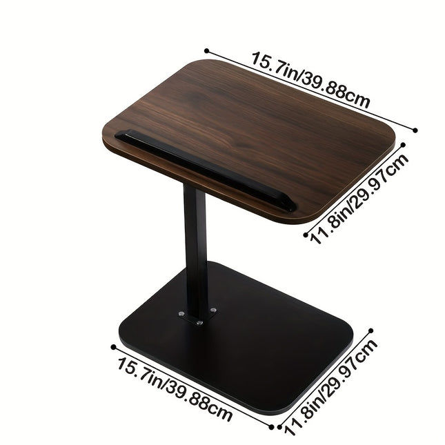 Bedside Nursing Table - A Raising And Folding Hospital Bed Table Designed For Health Care