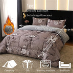 Warm Fleece Thick Quilt - Dark Night / 135cm*200cm