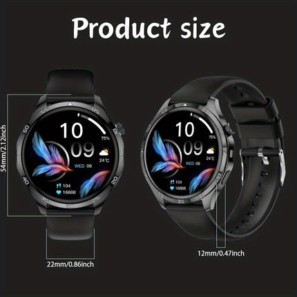 New Smartwatch for Men and Women - Wireless Calling/Text Messages/Multiple Sports Models/Remote Camera