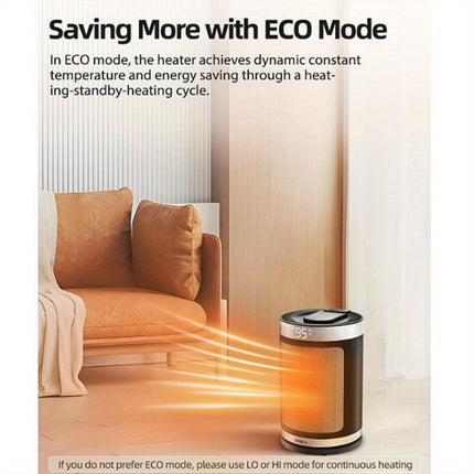 Heaters for Indoor Use, Portable Electric Heater with Thermostat