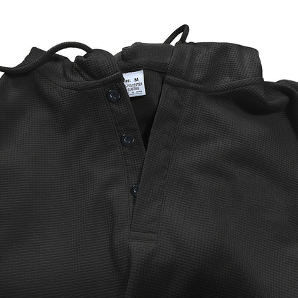 Men's Casual Sportswear Set - Hooded Long Sleeve Top & Joggers with Drawstring, Polyester Blend, Perfect for Spring/Fall Outdoor Activities