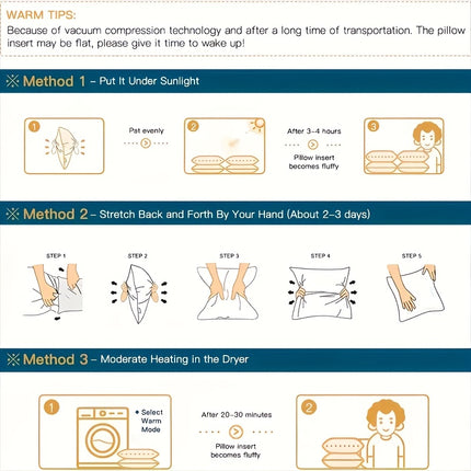 A Pair of Premium Sleep Pillows Designed for Neck Support, Plush And Cozy, Machine Washable,