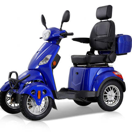 Mobility Scooters for Seniors  500lbs Capacity  800W All Terrain Electric Powered Mobility Cart   Heavy Duty Mobility Scooter