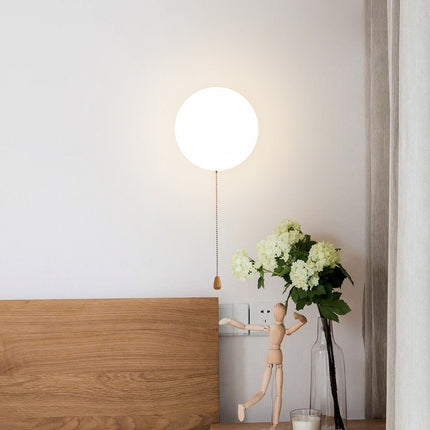 Bedroom Atmosphere Bedside Corridors Hallway Aisle Light Wood Grain Wall Lamp