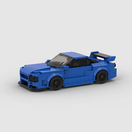 Racing Puzzle Assembly Diy Children's Building Block Toy
