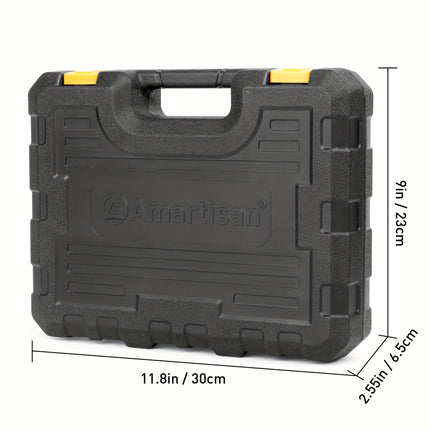 43pcs Professional Screwdriver Set with Magnetic Bit Holder - Chrome Vanadium Steel,
