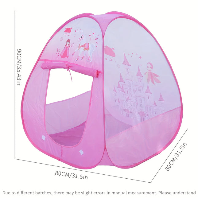Children'S Indoor Tenma Tent Pattern Toy Boy Girl Baby Small House Convenient Folding House Ocean Ball Pool Play Home