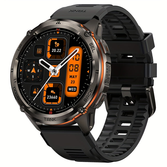 Ultra2 Is a GPS Smartwatch Designed for Men, Featuring a Compass, Altimeter, And Barometric Pressure Sensor.
