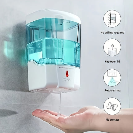 23.67oz Automatic Sensing Soap Dispenser for Washing Mobile Phones and Disinfection, Contactless