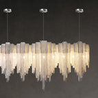 Silver / Warm light / 90cm