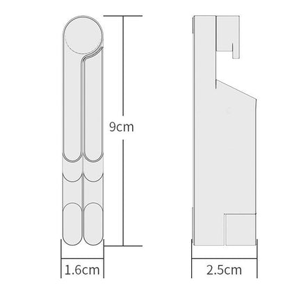 Desktop Phone Holder Portable Folding Aluminum Bracket