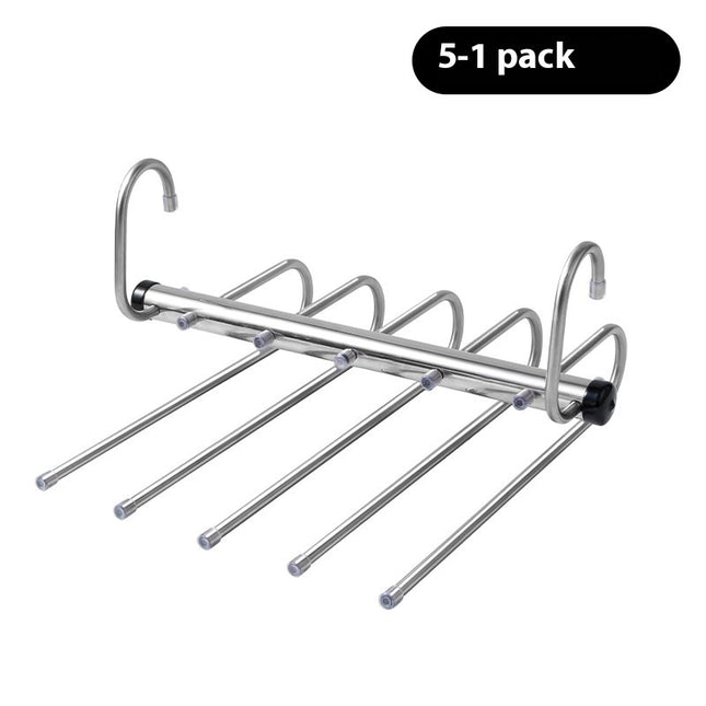 Stainless Steel Folding Pant Rack